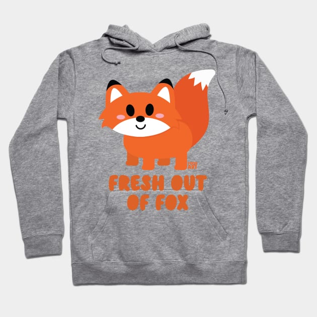 FRESH OUT OF FOX Hoodie by toddgoldmanart